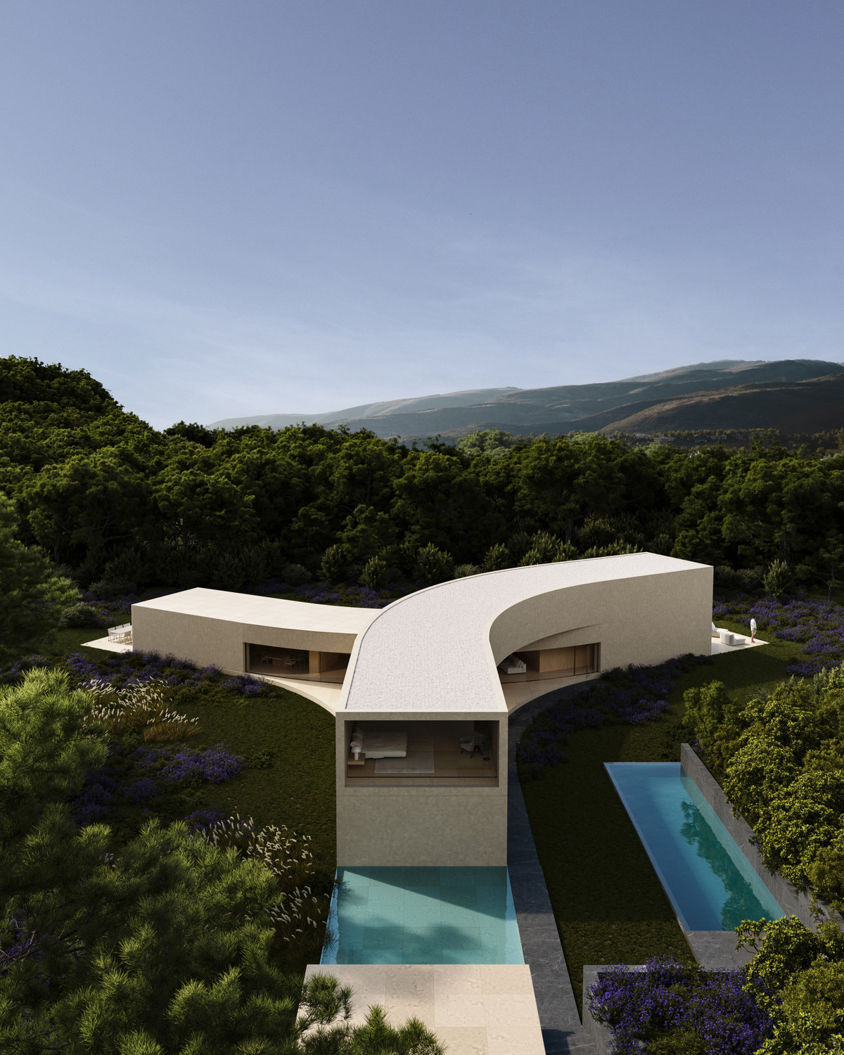 Modern architectural villa in Sotogrande